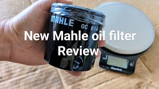 New Mahle oil filter Review [upl. by Kahcztiy189]