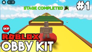 How to make a OBBY in ROBLOX  Obby Kit 1  Roblox Studio [upl. by Nylirak]