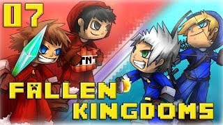 Fallen Kingdoms  Ice VS Fire  Jour 7  Minecraft [upl. by Nyrtak]