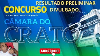 RESULTADO DA CÂMARA MUNICIPAL DO CRATO SERÁ SE PASSEI [upl. by Pish210]