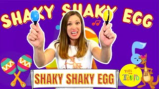 Shaky Shaky Egg  An Egg Shaker Song [upl. by Socram]