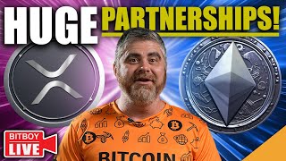 XRP New HUGE Partnership ETH Domination Heating Up [upl. by Ahsinet461]