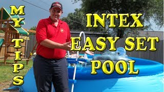 Intex Easy Set 15 X 42 Pool Unboxing Setup Tips [upl. by Japha]