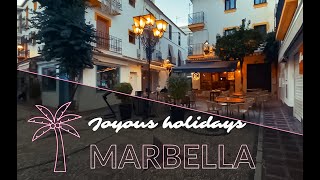 Spain Marbella 1 January 2024 4K video marbella costadelsol andalucia spaintravel [upl. by Relyhcs598]