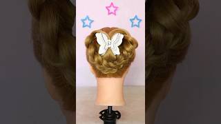 ideas de Peinado Fácil y rapido🕙 hairstyle👌peinadossencillos👌 peinadosrecogidos tuturials [upl. by Larine]