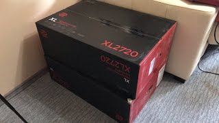 UNBOXING 4 Monitor BenQ XL2720 [upl. by Modeste]