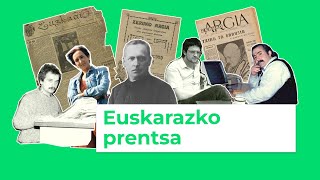 Euskarazko albisteak noiztik dira albiste  EUSKARAZKO PRENTSA [upl. by Anaujat]