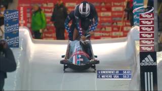 FIBT  Womens Bobsleigh World Cup 20132014  Igls Highlights [upl. by Stinson]