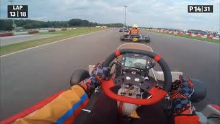 Finale KZ2 Gara Onboard Trofeo dautunno 2021 South Garda Karting [upl. by Pablo]