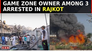 Gujarats Rajkot Fire News Several Kids Feared Dead  Owner Of The Game Zone Arrested  Latest News [upl. by Norma]