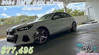 2024 BMW 540i xDrive POV Review Comfort and Sportiness In an Executive Sedan [upl. by Mala]