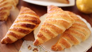 SFOGLIATINE RICOTTA E LIMONE 🍋 di Pasta Sfoglia  Ricetta Facile  Ricotta and Lemon Puff Pastry [upl. by Rasmussen957]