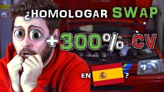 ¿Es POSIBLE HOMOLOGAR un SWAP  300 CV en ESPAÑA PRUEBAS de HOMOLOGACION PetrolheadGarage [upl. by Alleyn309]