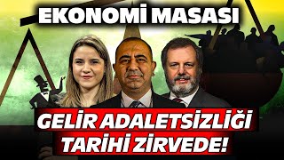 Gelir Dağılımındaki Eşitsizlik Tarihi Zirvede  Ekonomi Masası [upl. by Ssilem]