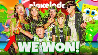 We Won Nickelodeon Choice Awards 2024 Favorite Creator Family Slime Champions [upl. by Davey]