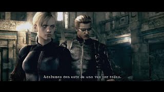 LA PELEA ENTRE Jill y Wesker vs Chris y Sheva Resident Evil 5 60 FPS [upl. by Naol841]