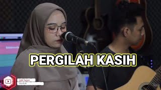 Pergilah kasihchrisye cover indah yastami  pergilah kasih lirik [upl. by Asilanom]