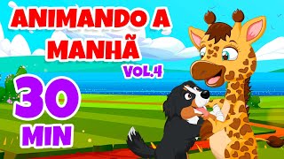 Animando a ManhÃ£ Vol 4  Giramille 30 min  Desenho Animado Musical [upl. by Notlehs]