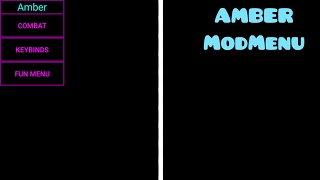 Amber MOD MENU  MCPE HACKS [upl. by Franckot760]