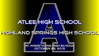 Atlee vs Highland Springs  Football Highlights  11113 [upl. by Gayle768]