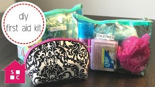 DIY First Aid Kit and Toiletries Bag Essentials [upl. by Nosiaj962]