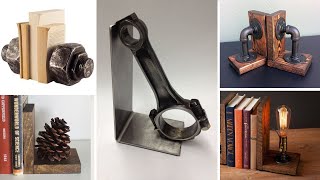 DIY Modern Bookend Ideas [upl. by Broadbent349]