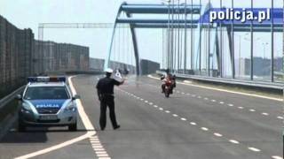 Polska Policja  Kontrole w sezonie motocyklowym [upl. by Anaerda]