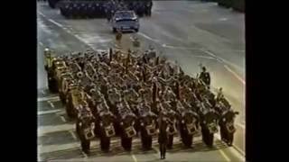 38 Jahre DDR East Germany NVA Parade 1987 [upl. by Whitver]