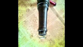 Cannondale Lefty Helicoil Thread Replacement [upl. by Imot]