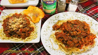 Easy Homemade Spaghetti amp Meat Sauce Recipe The Best Spaghetti And Meat Sauce [upl. by Belshin]