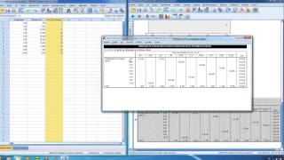 Estadística con SPSS análisis bidimensional y regresión [upl. by Ellehsram]