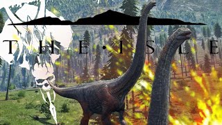 Puertasaurus Growth  The Isle  The Ultimate Survival Challenge Part 2 [upl. by Sirtaeb]