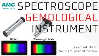 SPECTROSCOPES Gem identification Gemological tool Made in Japan [upl. by Nnek424]