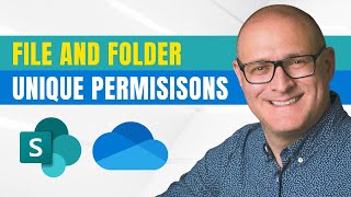 How to create unique permissions for a file or folder in SharePoint Online [upl. by Tim]