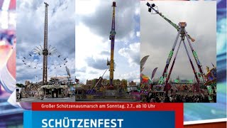 Schützenfest Hannover 2024 Beschickung Aller Hauptattraktionen [upl. by Caron97]