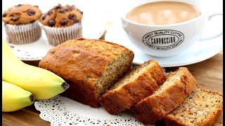 Soft Moist amp Fluffy Banana Cake Recipe [upl. by Reynard442]