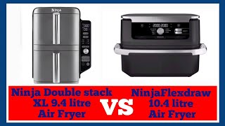 Is Ninjas New Double stack air fryer as good as my Ninja Flexdraw air fryer [upl. by Soilisav]