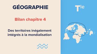 Des territoires inégalement intégrés à la mondialisation Géographie Tle [upl. by Rachaba]