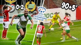 SL BENFICA 02 HAMMARBY IF  HIGHLIGHTS [upl. by Ivar]