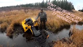 First Ride On The NEW 850 CanAm Outlander [upl. by Freytag]