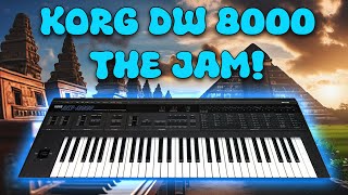 Korg DW8000  The Jam [upl. by Schafer]