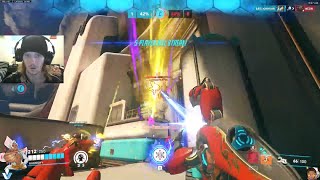 GALE SYMMETRA  SOLDIER 76 TOP 500 GAMEPLAY OVERWATCH 2 SEASON 7 [upl. by Leshia304]