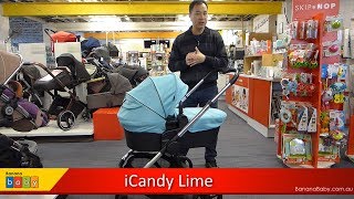 iCandy Lime Stroller Demonstration at Banana Baby [upl. by Abbotsun]