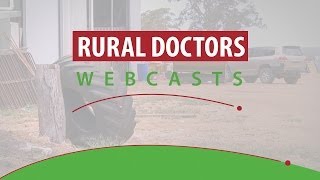 Rural Doctors Webcast May 2014 Emergency Response At the Hospital [upl. by Yttap]