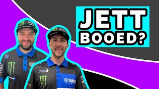 Tomac Webb both comment on Jett Lawrence AP7 laughs Will it Happen Salt Lake Supercross [upl. by Fabyola396]