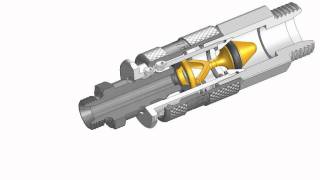 Rectus Quick coupling 25KS safety how it works [upl. by Lyrred]