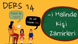 German Personal pronouns in the nominative accusative and dative case  Personalpronomen [upl. by Ringler391]