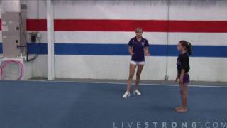 How to Do Front and Back Handsprings in Cheerleading [upl. by Noryv]