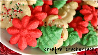 How to Make Spritz Cookies Classic Spritz Cookie Recipe [upl. by Essenaj]