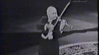 Mischa Elman plays Massenet Meditation from Thais 1962 [upl. by Lleze]